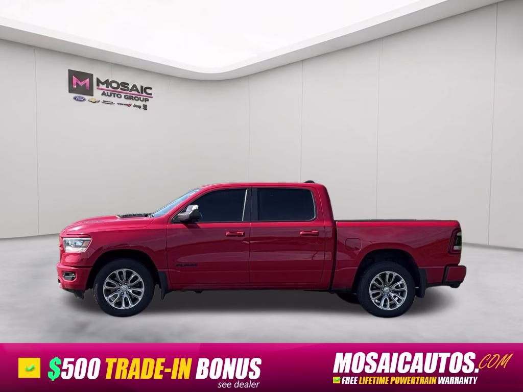 2019 Flame Red Clearcoat Ram 1500 Rebel 4X4 Truck