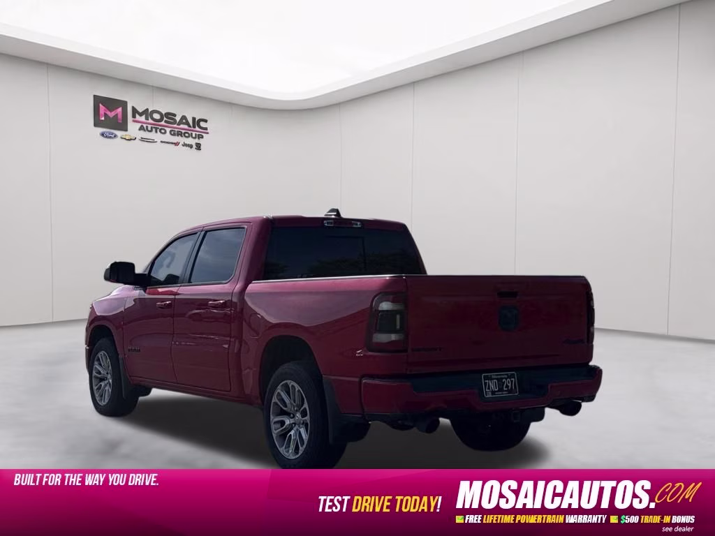 2019 Flame Red Clearcoat Ram 1500 Rebel 4X4 Truck