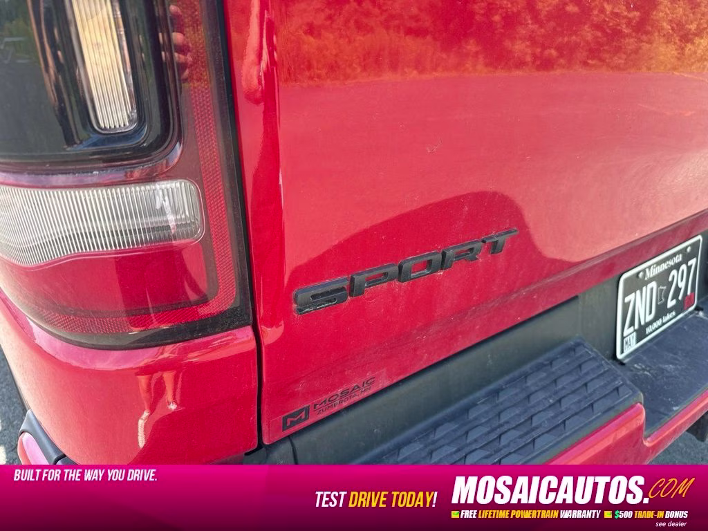 2019 Flame Red Clearcoat Ram 1500 Rebel 4X4 Truck