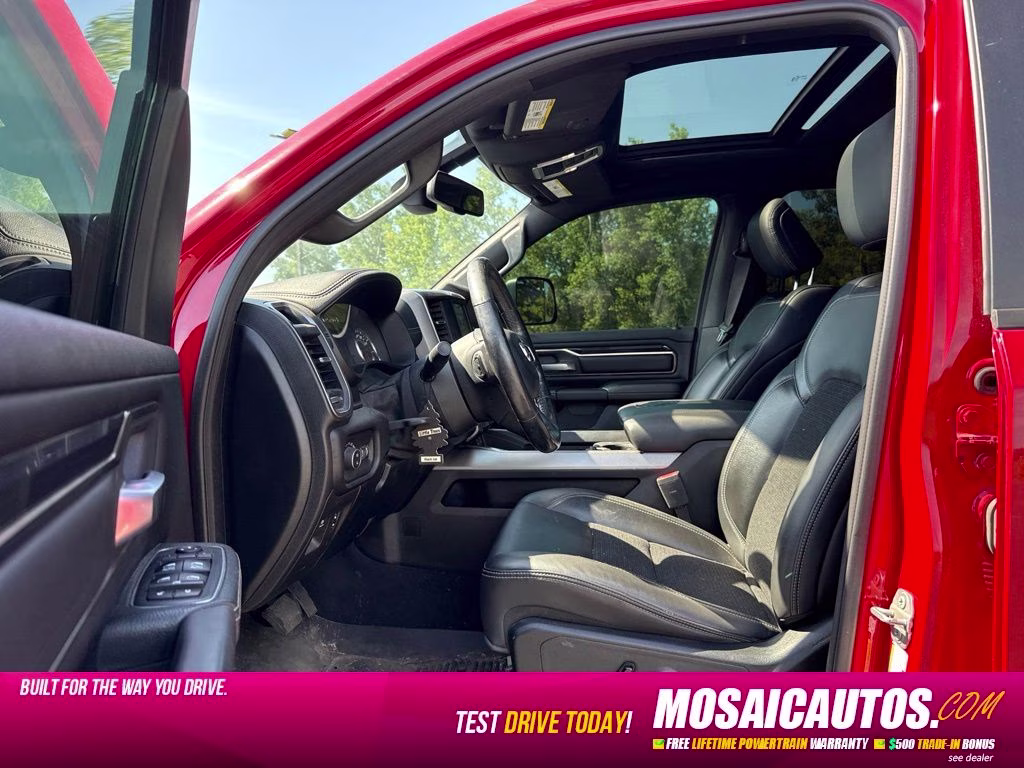 2019 Flame Red Clearcoat Ram 1500 Rebel 4X4 Truck