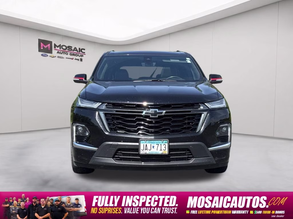 2022 Black Metallic Chevrolet Traverse Premier AWD SUV