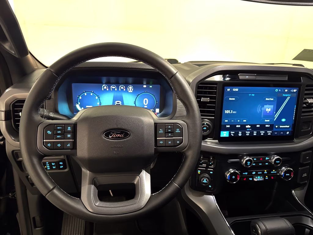 2025 Antimatter Blue Metallic Ford F-150 XLT 4X4 Truck