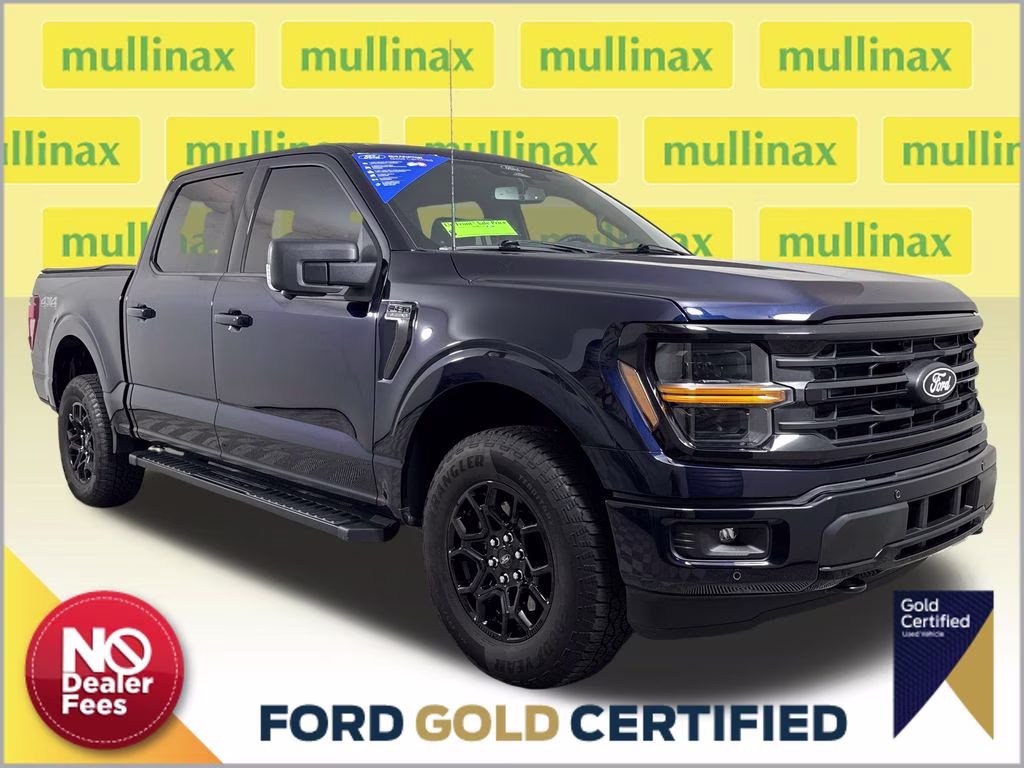 2025 Antimatter Blue Metallic Ford F-150 XLT 4X4 Truck