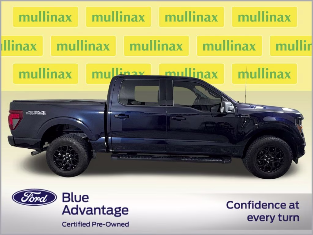 2025 Antimatter Blue Metallic Ford F-150 XLT 4X4 Truck