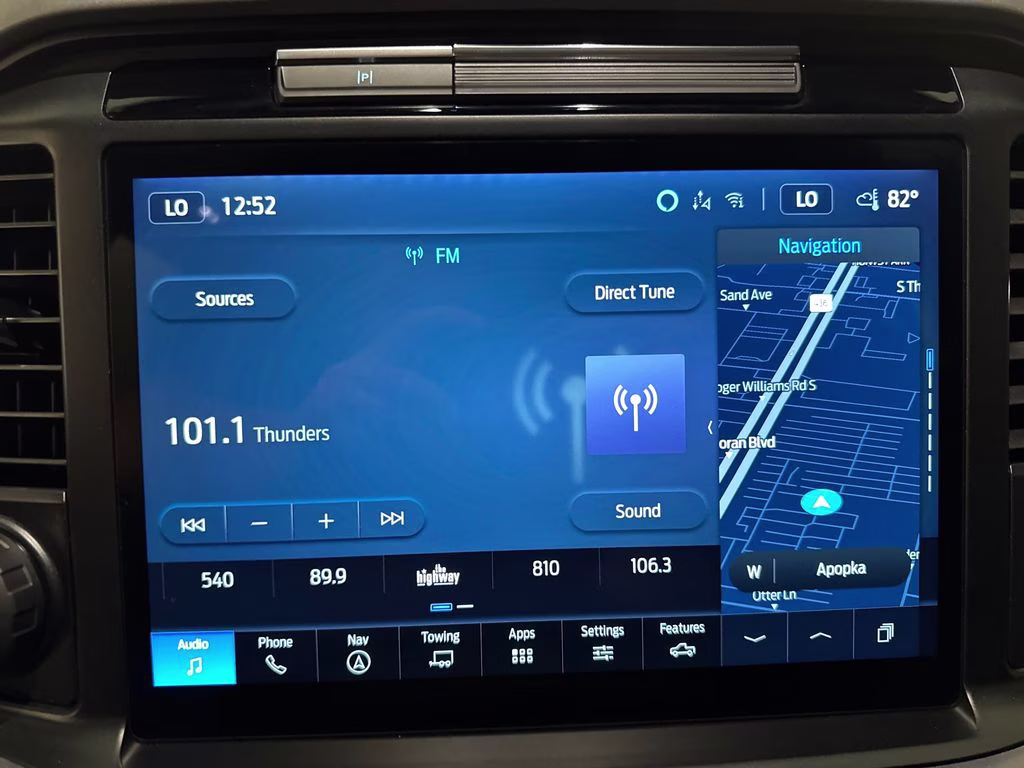 2025 Antimatter Blue Metallic Ford F-150 XLT 4X4 Truck