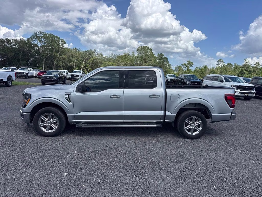 2025 Silver Metallic Ford F-150 XLT RWD Truck