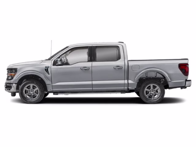 2025 Silver Metallic Ford F-150 XLT RWD Truck