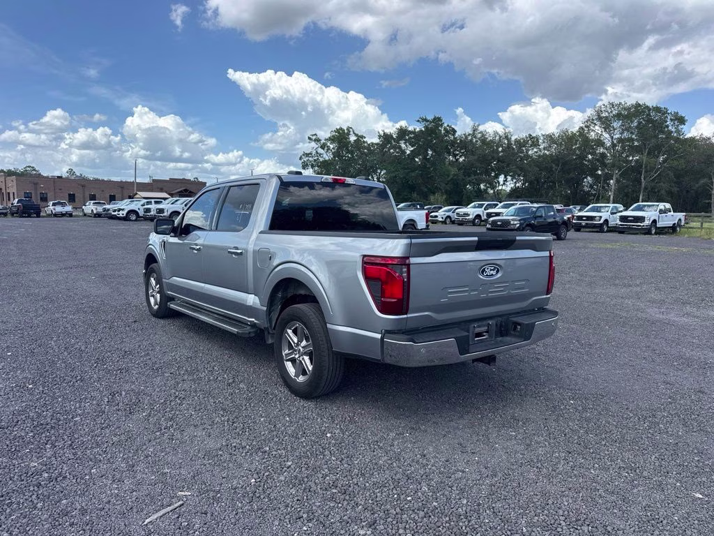 2025 Silver Metallic Ford F-150 XLT RWD Truck