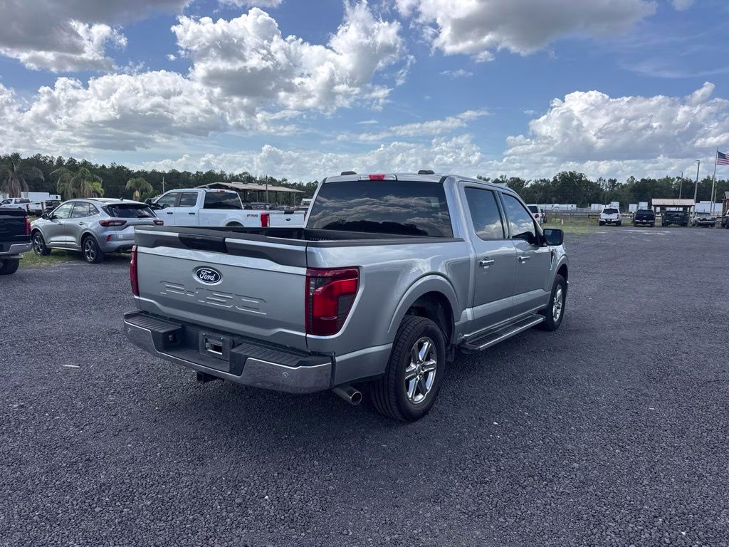 2025 Silver Metallic Ford F-150 XLT RWD Truck