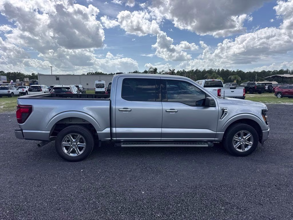2025 Silver Metallic Ford F-150 XLT RWD Truck