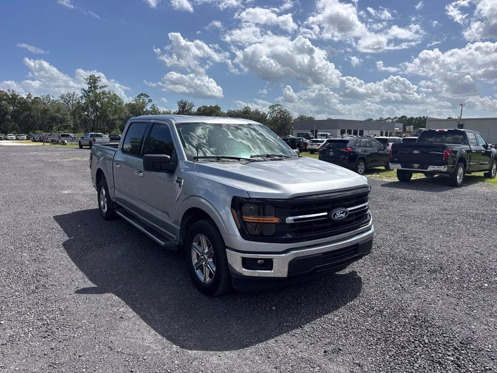 2025 Silver Metallic Ford F-150 XLT RWD Truck