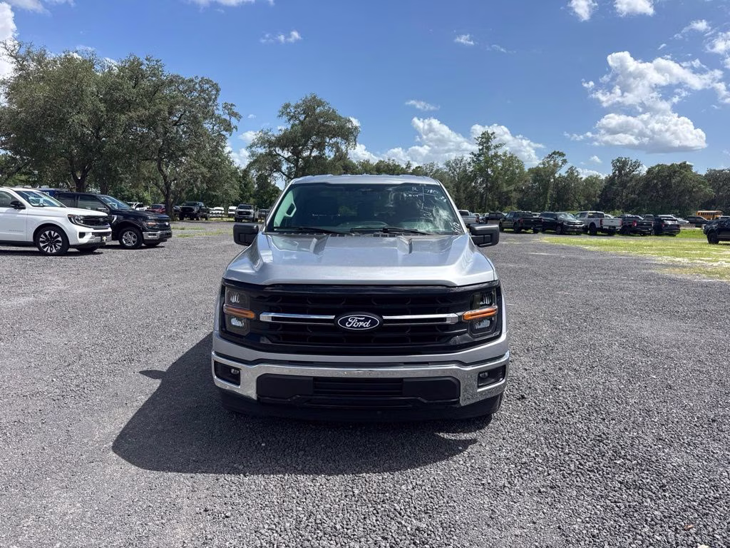 2025 Silver Metallic Ford F-150 XLT RWD Truck
