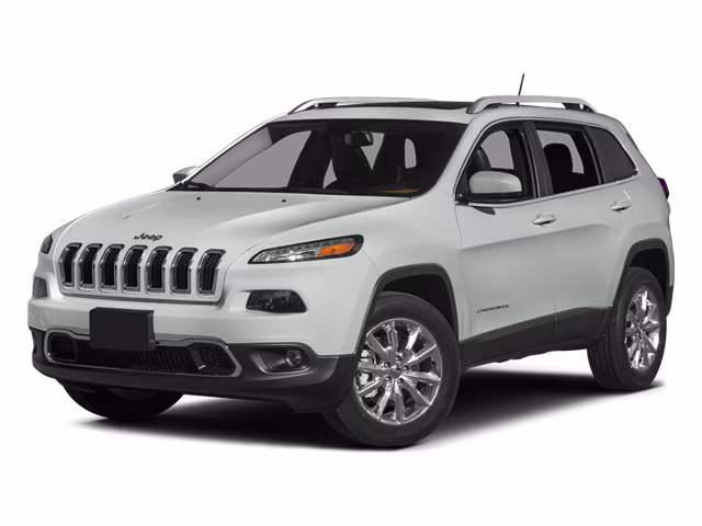 2014 Bright White Clearcoat Jeep Cherokee Sport FWD SUV