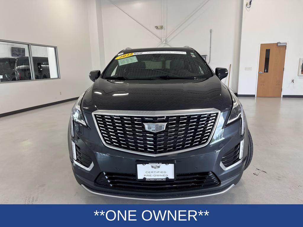 2022 Blue Cadillac XT5 Premium Luxury AWD SUV