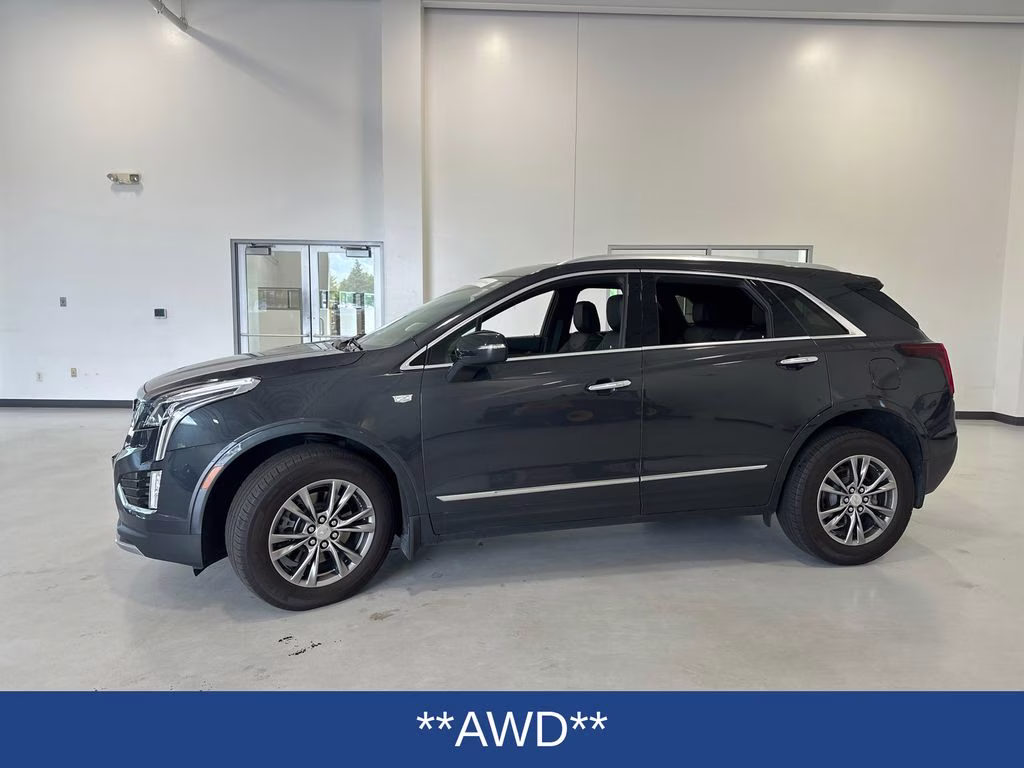 2022 Blue Cadillac XT5 Premium Luxury AWD SUV