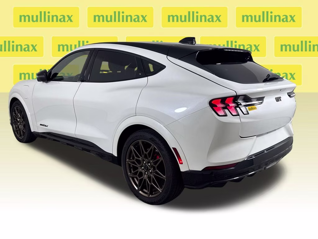 2025 White Metallic Ford Mustang Mach-E GT AWD SUV