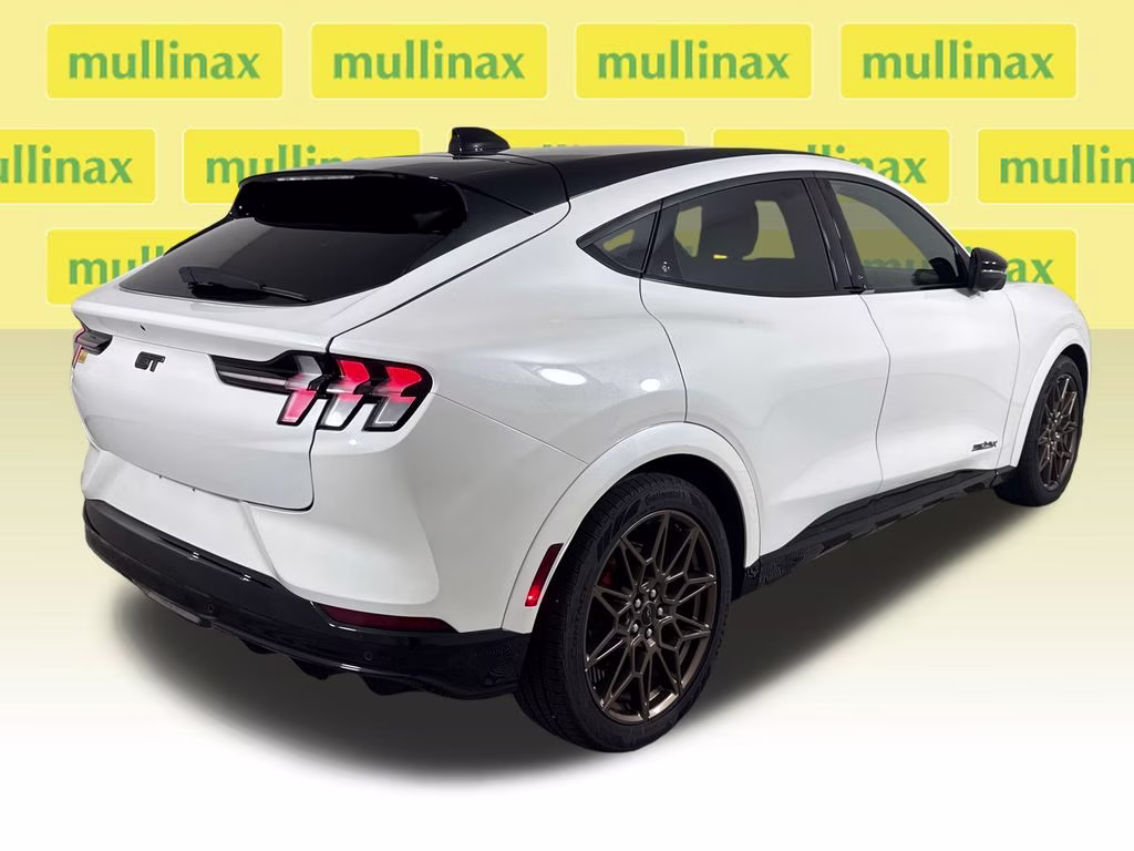 2025 White Metallic Ford Mustang Mach-E GT AWD SUV