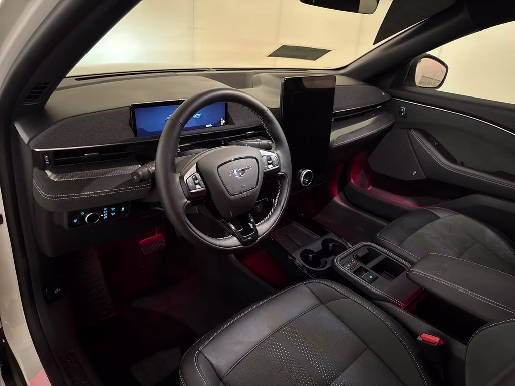 2025 White Metallic Ford Mustang Mach-E GT AWD SUV