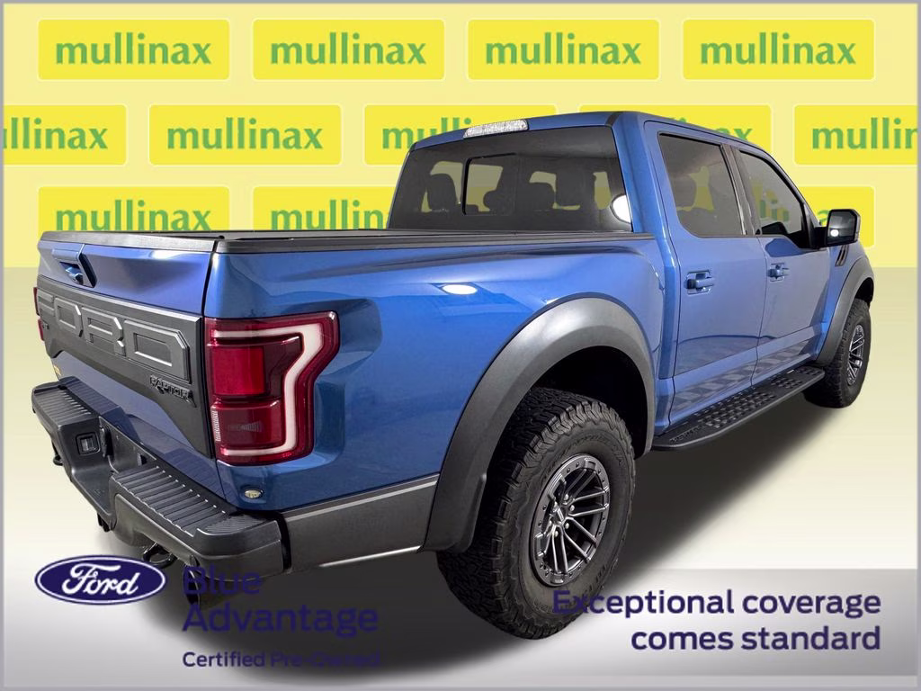 2019 Ford Performance Blue Metallic Ford F-150 Raptor 4X4 Truck