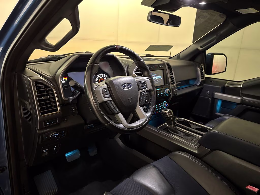 2019 Ford Performance Blue Metallic Ford F-150 Raptor 4X4 Truck