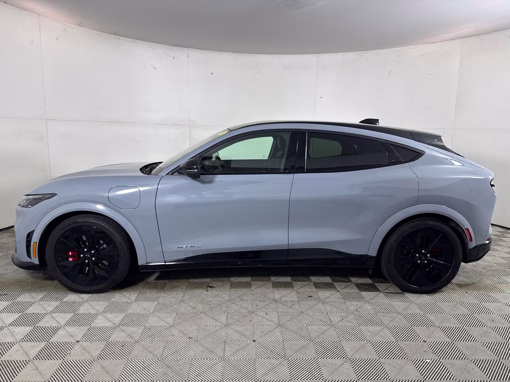 2025 Glacier Gray Metallic TriCoat Ford Mustang Mach-E GT AWD SUV