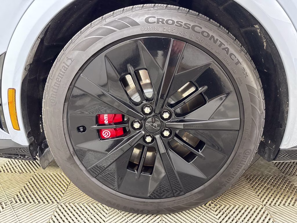 2025 Glacier Gray Metallic TriCoat Ford Mustang Mach-E GT AWD SUV