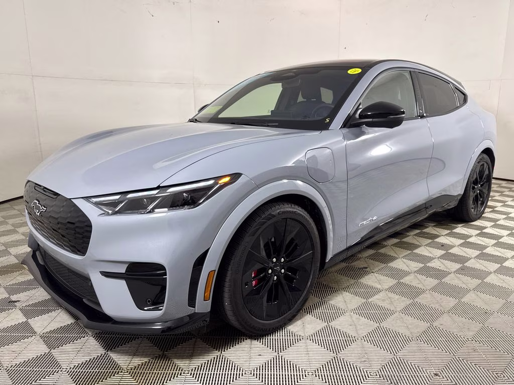 2025 Glacier Gray Metallic TriCoat Ford Mustang Mach-E GT AWD SUV