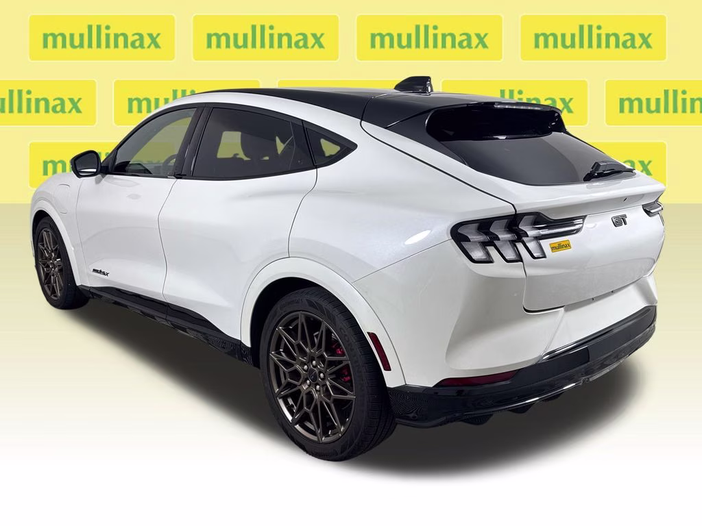 2025 Star White Metallic Tri-Coat Ford Mustang Mach-E GT AWD SUV