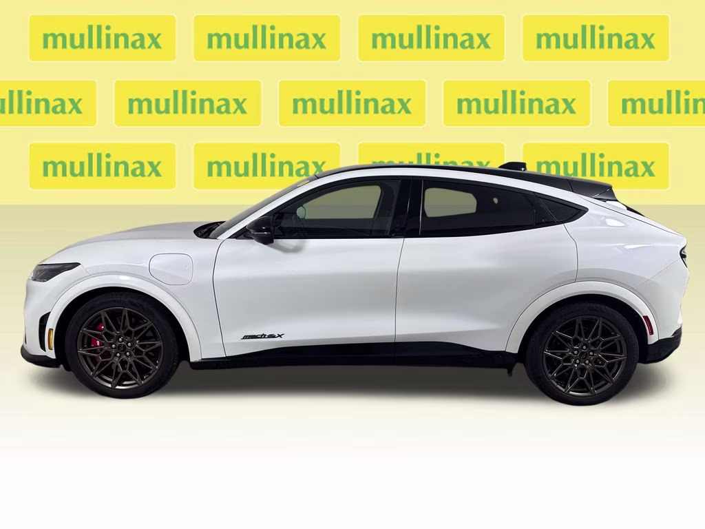 2025 Star White Metallic Tri-Coat Ford Mustang Mach-E GT AWD SUV