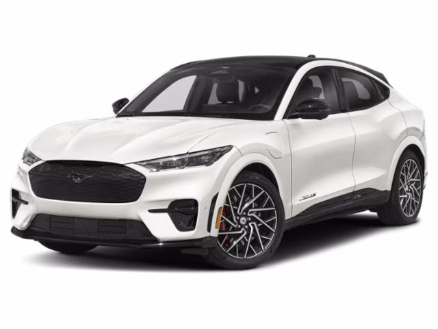 2025 White Metallic Ford Mustang Mach-E GT AWD SUV