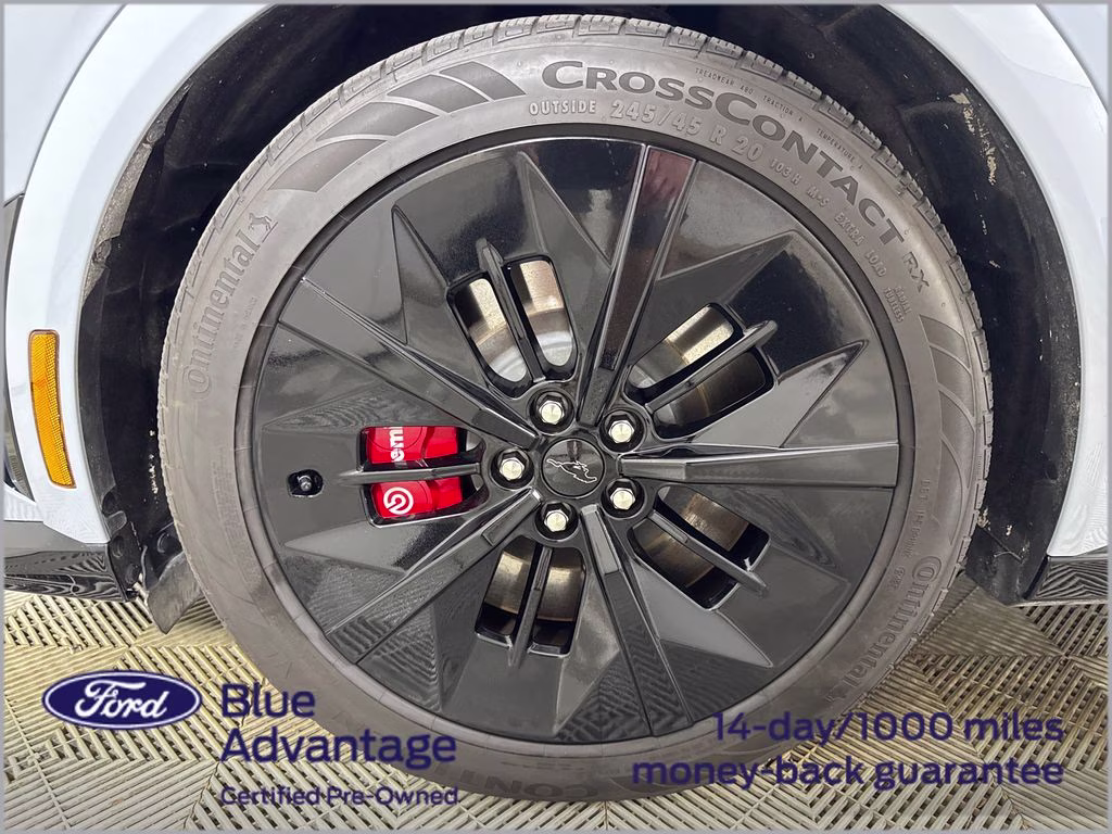 2025 Glacier Gray Metallic TriCoat Ford Mustang Mach-E GT AWD SUV
