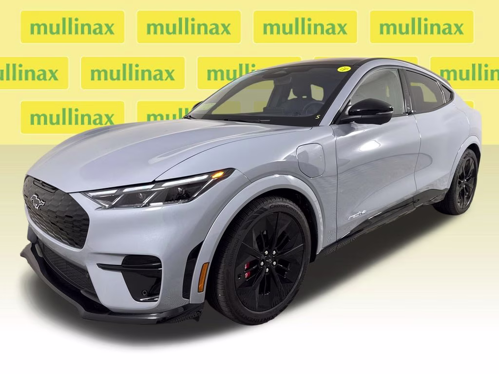 2025 Glacier Gray Metallic TriCoat Ford Mustang Mach-E GT AWD SUV