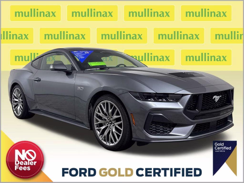 2026 Gray Metallic Ford Mustang GT Premium RWD Coupe