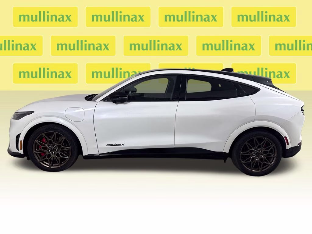 2025 White Metallic Ford Mustang Mach-E GT AWD SUV