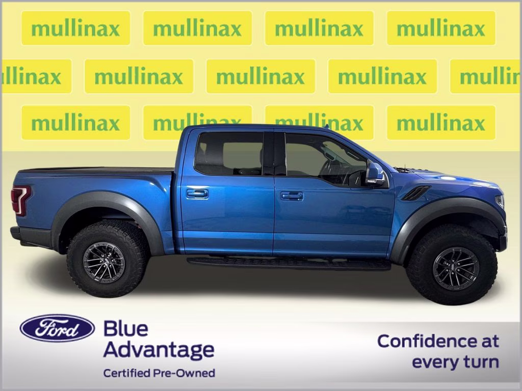 2019 Ford Performance Blue Metallic Ford F-150 Raptor 4X4 Truck