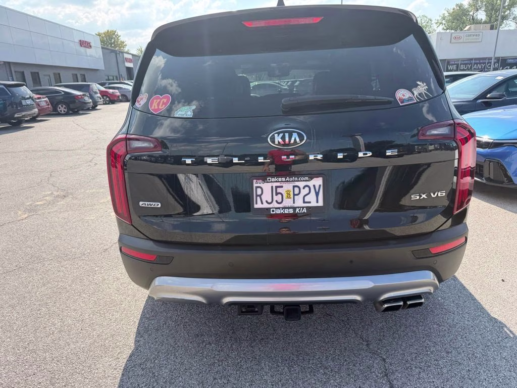 2020 Ebony Black Kia Telluride SX AWD SUV