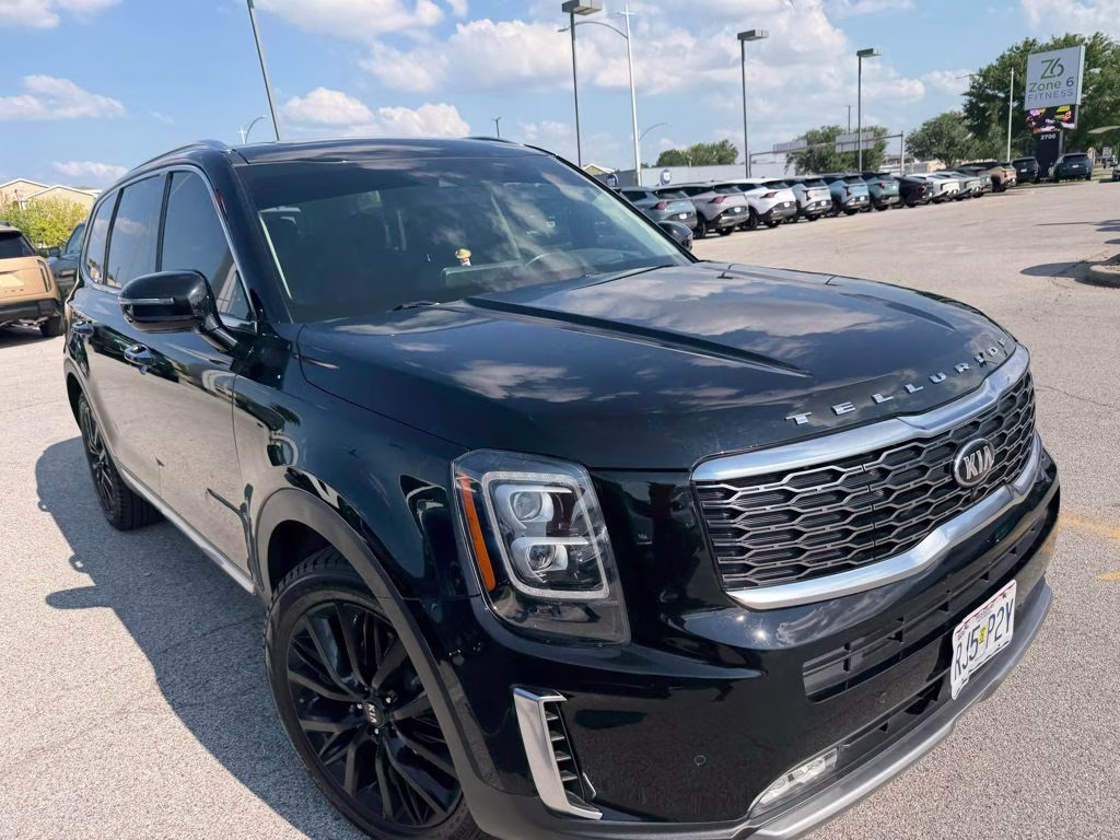 2020 Ebony Black Kia Telluride SX AWD SUV