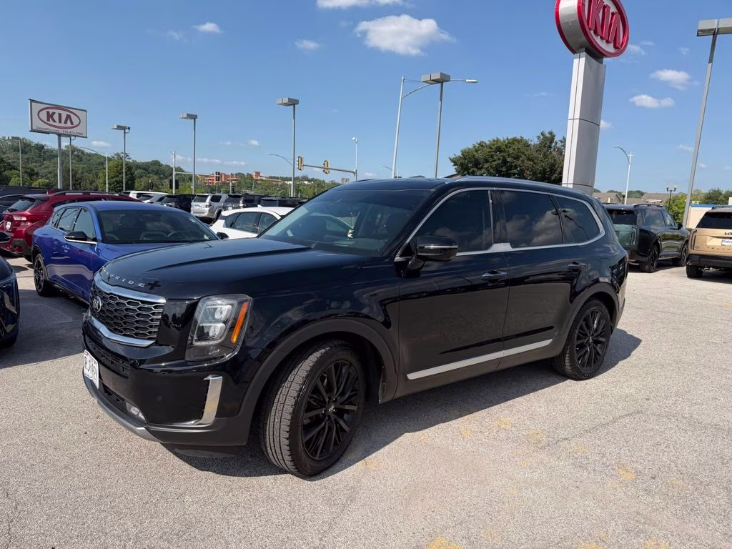 2020 Ebony Black Kia Telluride SX AWD SUV