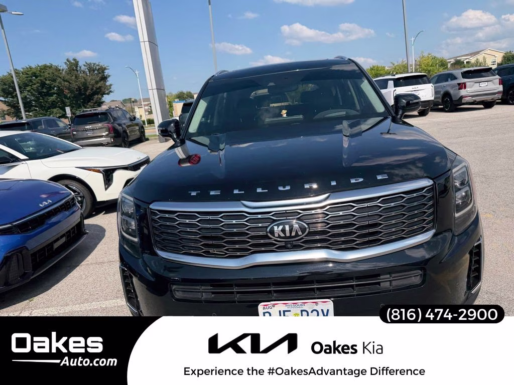 2020 Ebony Black Kia Telluride SX AWD SUV