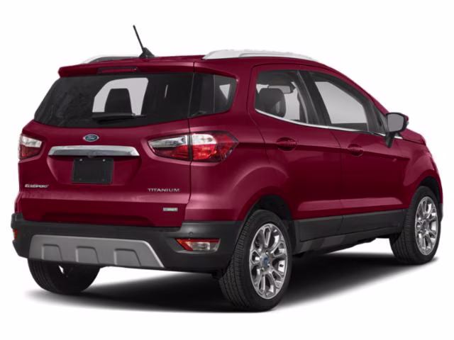 2019 Ruby Red Metallic Ford EcoSport Titanium FWD SUV