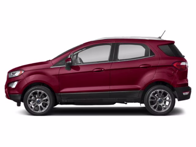 2019 Ruby Red Metallic Ford EcoSport Titanium FWD SUV