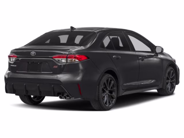 2025 Midnight Black Metallic Toyota Corolla SE FWD Sedan