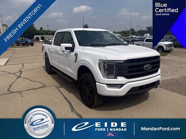 2023 White Ford F-150 Lariat 4X4 Truck