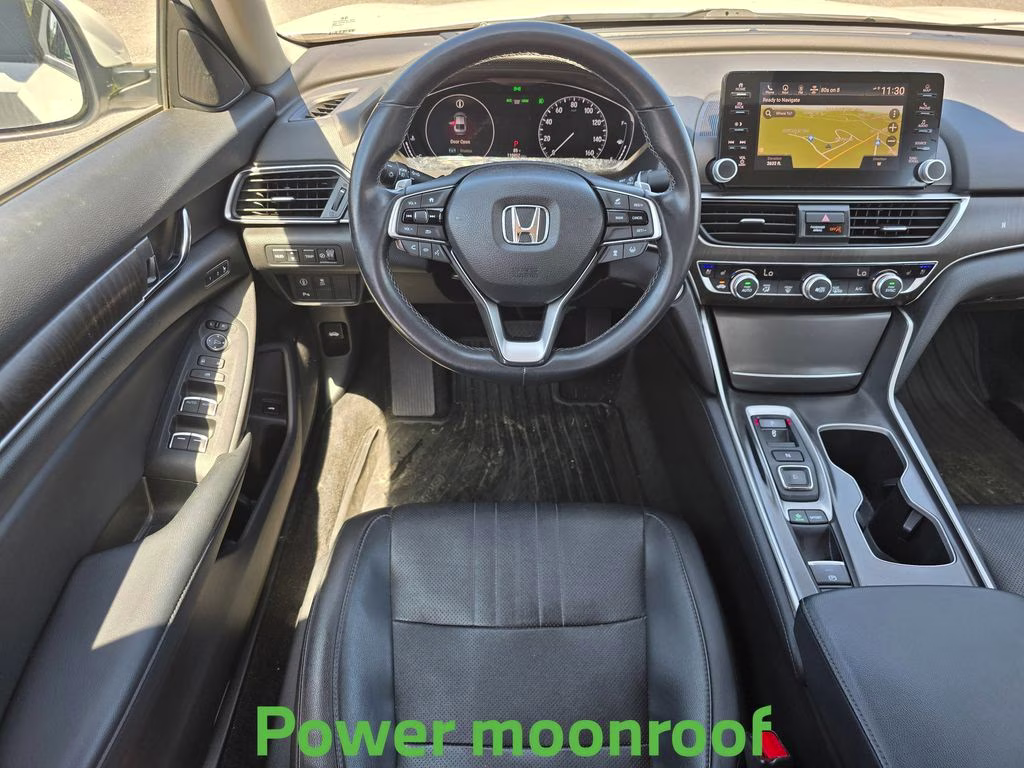 2018 Platinum White Pearl Honda Accord Touring 2.0T FWD Sedan