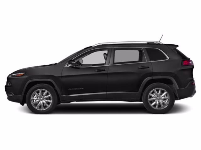 2015 Brilliant Black Crystal Pearlcoat Jeep Cherokee Limited 4X4 SUV