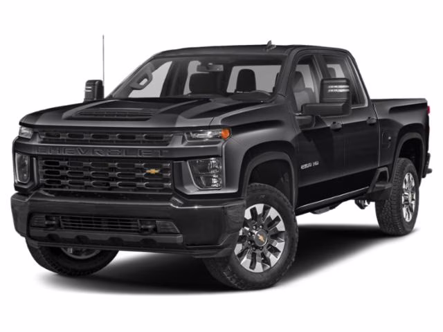 2021 Mosaic Black Metallic Chevrolet Silverado 2500HD Custom 4X4 Truck