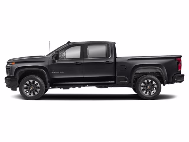2021 Mosaic Black Metallic Chevrolet Silverado 2500HD Custom 4X4 Truck