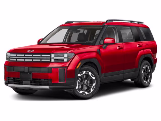 2025 Ultimate Red Hyundai Santa Fe SEL FWD SUV