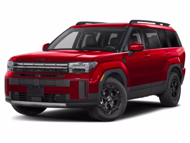 2025 Ultimate Red Hyundai Santa Fe XRT AWD SUV