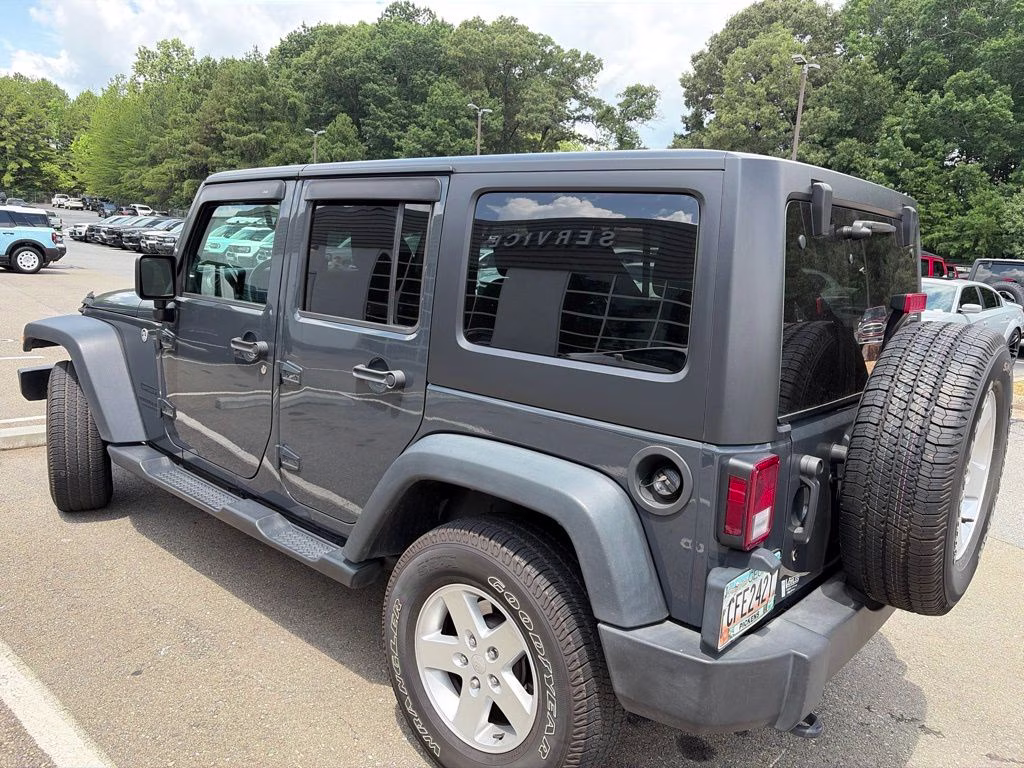 2016 Rhino Clearcoat Jeep Wrangler Unlimited Sport 4X4 SUV